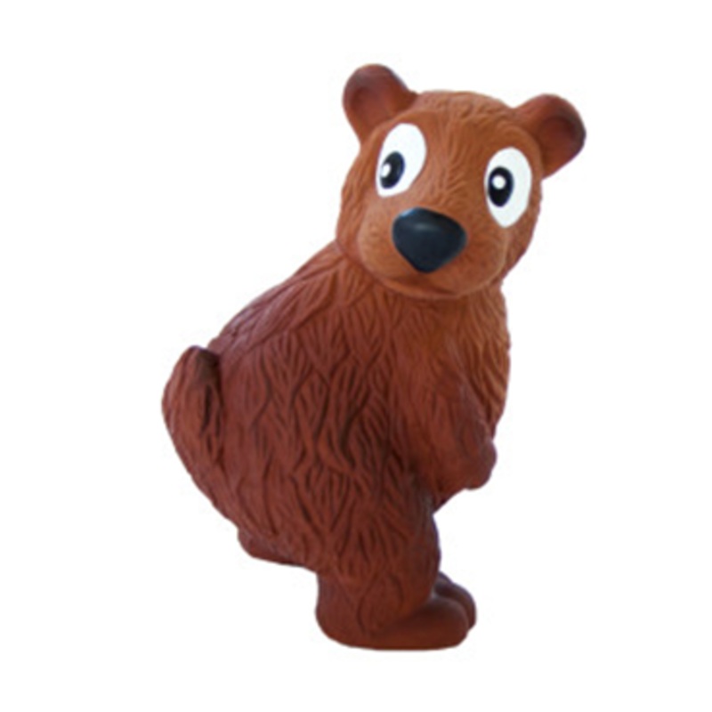 Outward Hound Tootiez Bear Brown Small Dog Toy