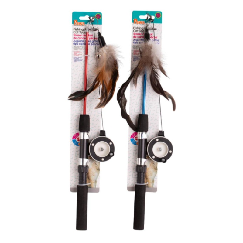 PAWS Retractable Fishing Pole/Canne  pche rtractable