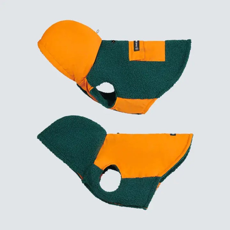 Spark Paws Reversible Jacket - Green and Orange/Veste Rversible - Vert et Orange