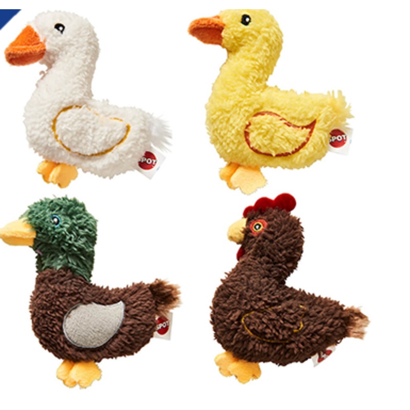 SPOT Love The Earth Barnyard Bird (Assorted) 4" Cat Toy