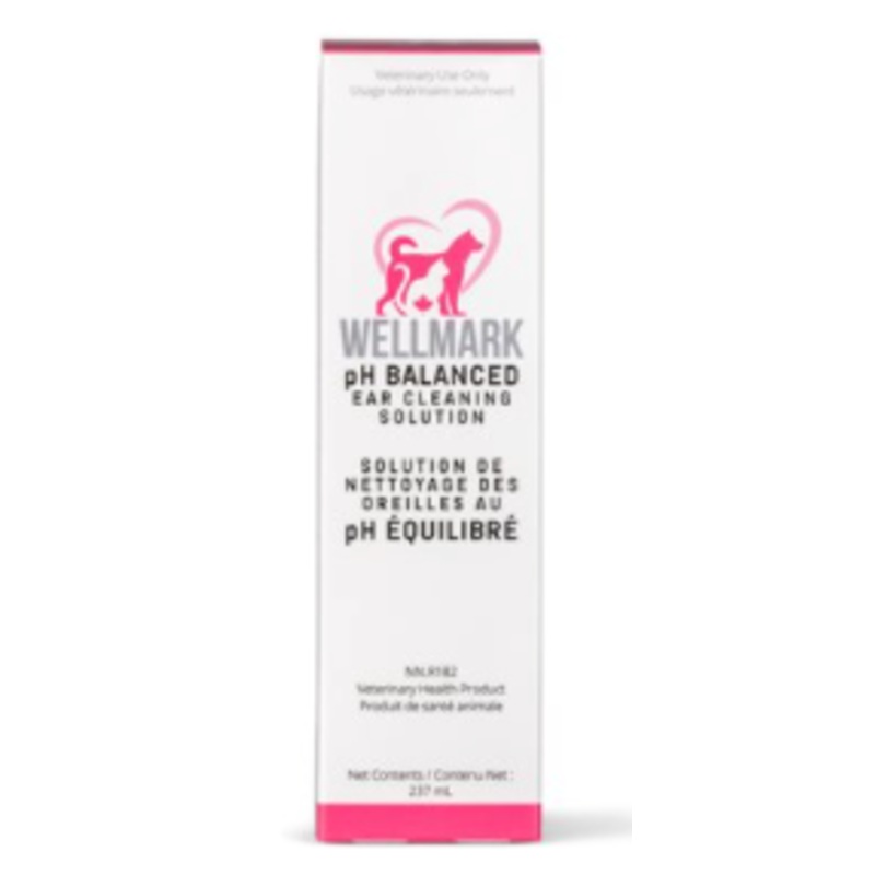 Wellmark - pH Balanced Ear Cleaning Solution/Solution nettoyante pour les oreilles au pH quilibr (237 ml)