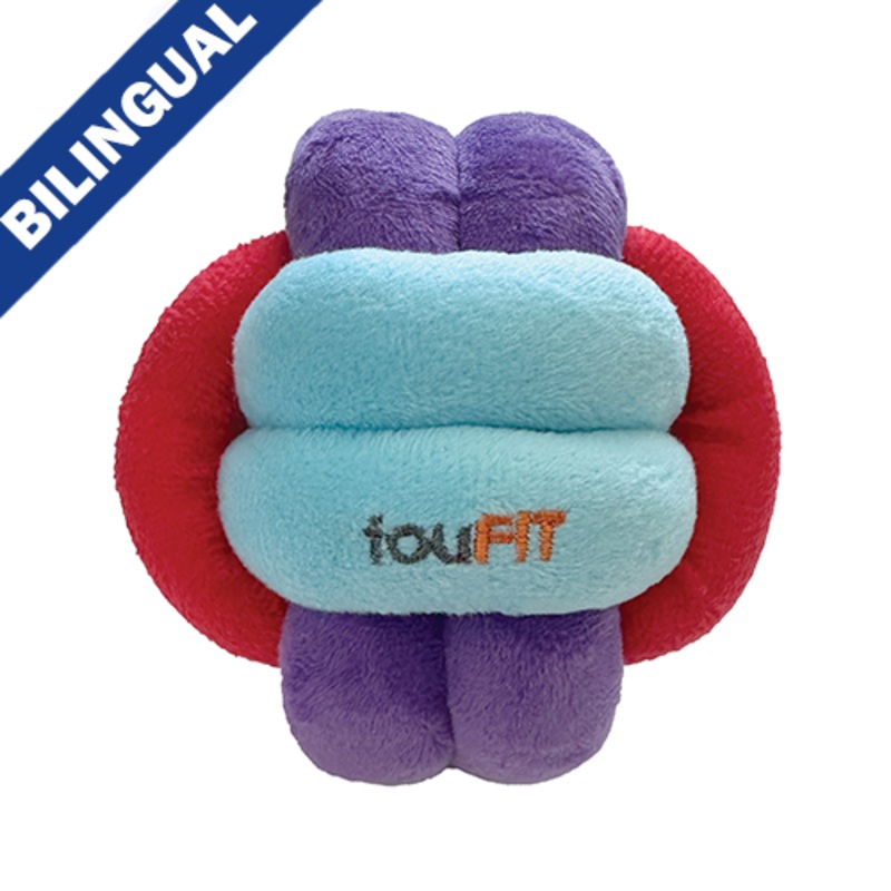 foufouBRANDS fouFIT Hide 'n Seek Knotted Snuffle Ball/Cache-cache balle noue
