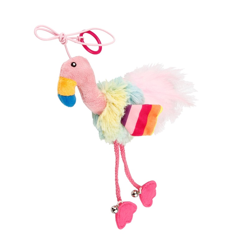 Gigwi - Finger Teaser Flamingo Cat Toy