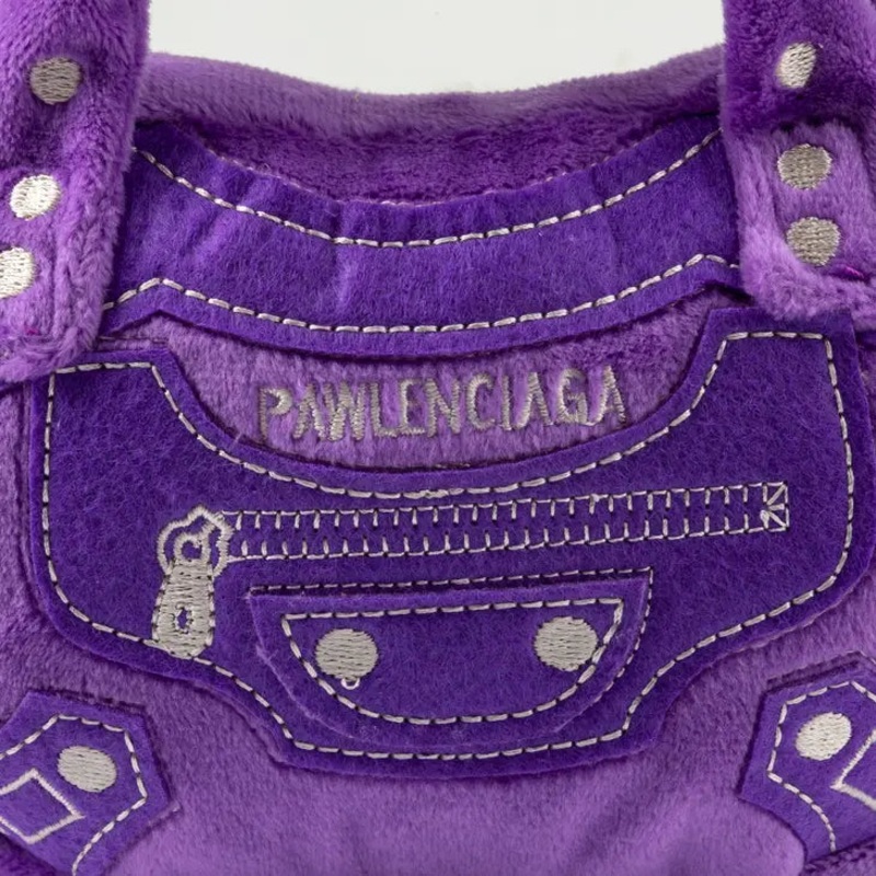 Haute Diggity Dog - Pawlenciaga Bag Squeaker Dog Toy