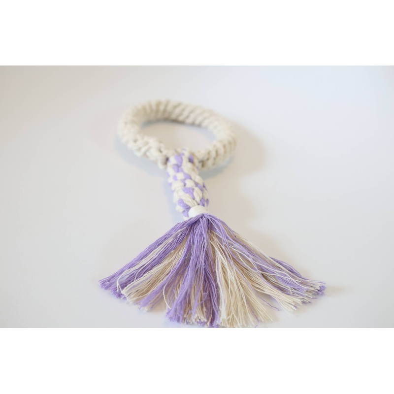 Knotty Pawz - Macrame Tug Toys for Puppies/Jouets  tirer en macram pour chiots