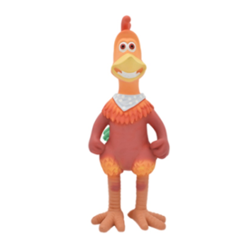 Multipet Chicken Run - Latex Dog Toy/Jouet pour chien en latex