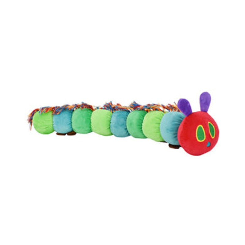 Multipet "The Very Hungry Caterpillar" - 18" Plush Dog Toy/Jouet en peluche pour chien