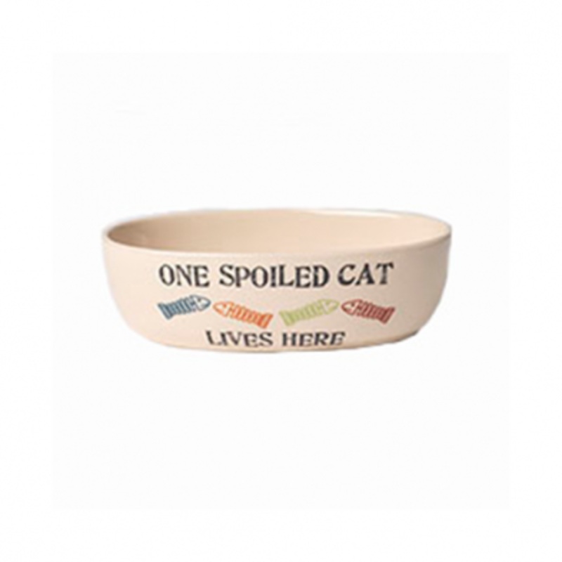 PetRageous One Spoiled Pet Cat Dish 2 Cups