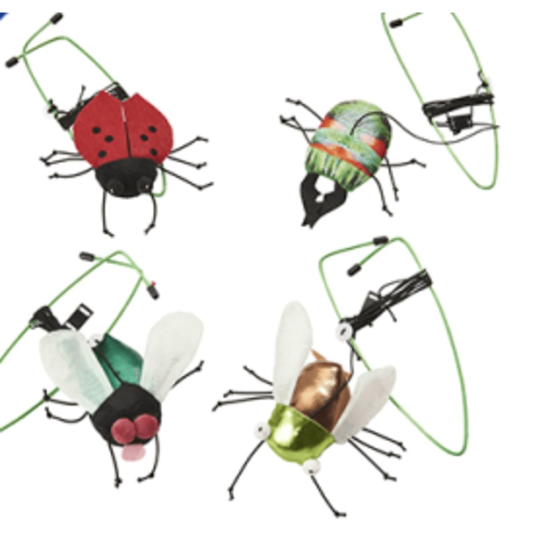 Spot Buzzing Insect A-Door-Able Assorted Cat Toy/Jouet pour chat assorti