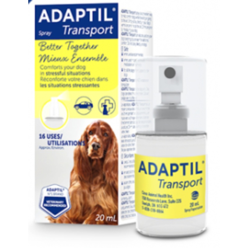 ADAPTIL Transport Spray for Dogs/Vaporisateur de transport pour chiens (20ml)