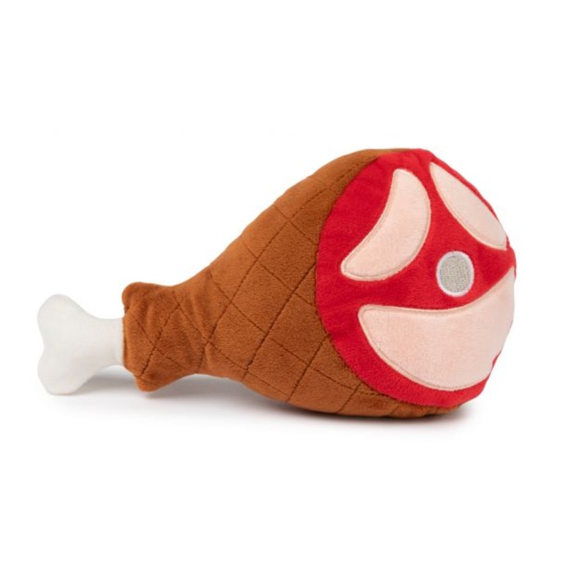 FuzzYard Holiday Ham Plush Dog Toys