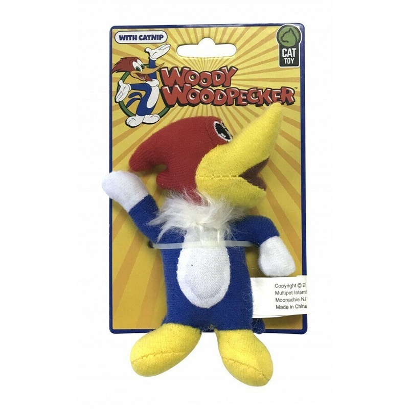 MultiPet Plush Woody Woodpecker w/Catnip