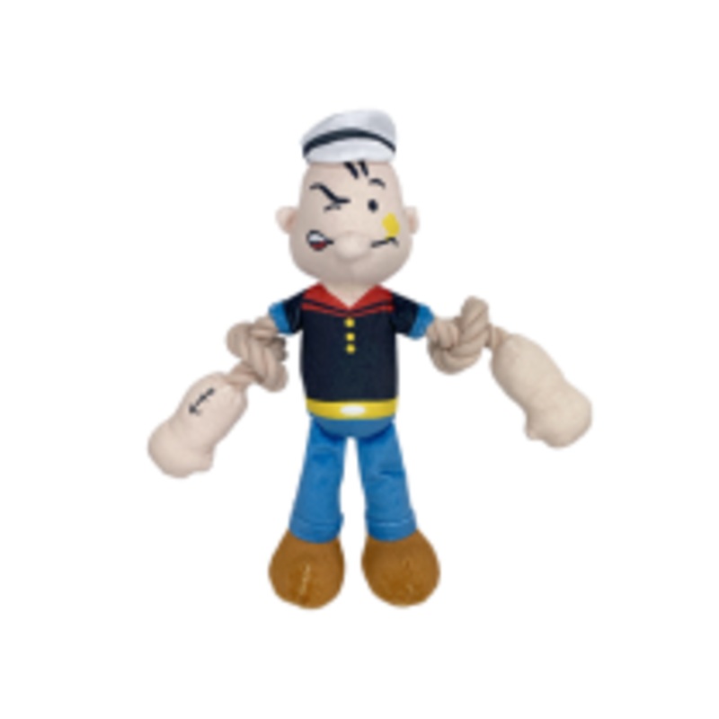 Multipet Popeye With Rope Arms Dog Toy/Jouet pour chien avec bras en corde