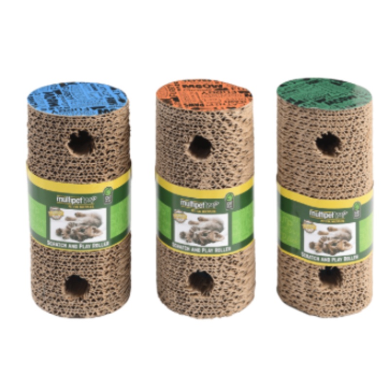 MultiPet Scratch and Play Roller (contains catnip)