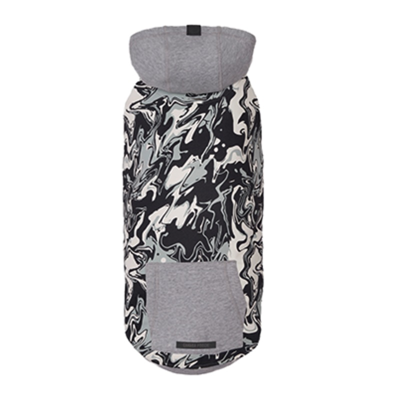 Canada Pooch Whatever the Weather Hoodie Glow-In-The-Dark Marble