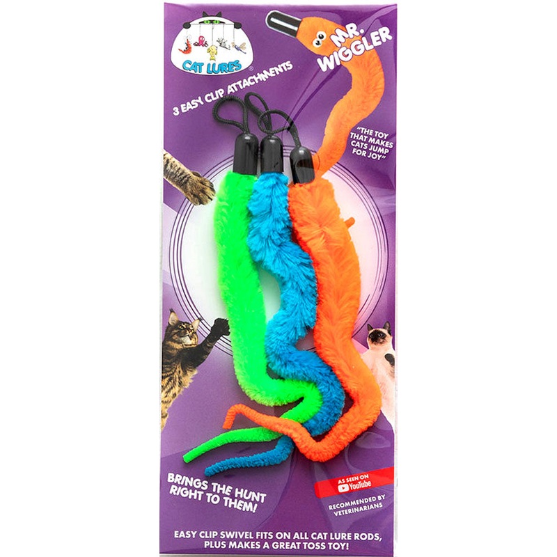 Cat Lures Mr. Wiggler
