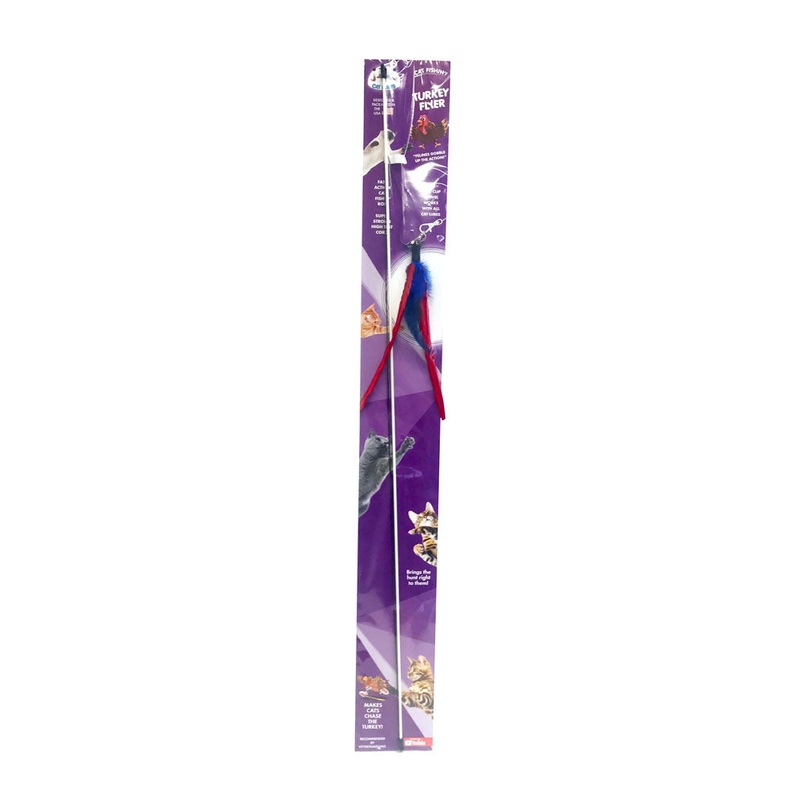 Cat Lures Turkey Flyer Full Toy (Assorted)