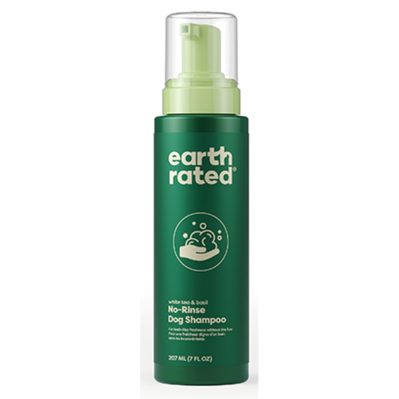 earth rated No-Rinse Dog Shampoo/Shampoing pour chien sans rinage (7oz)