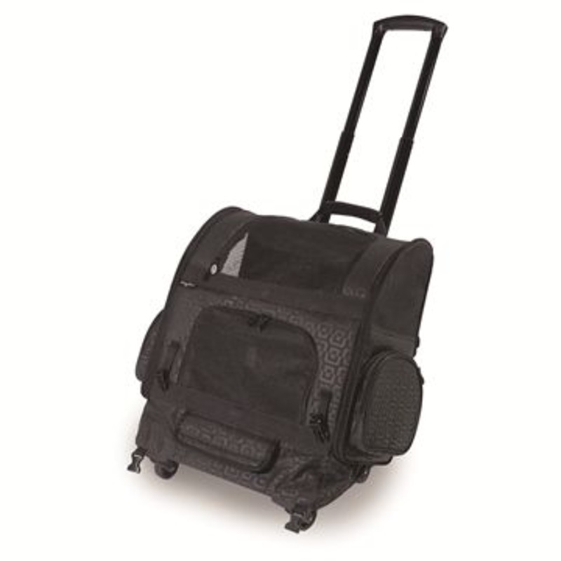 GEN7PETS Roller-Carrier - Black Geometric