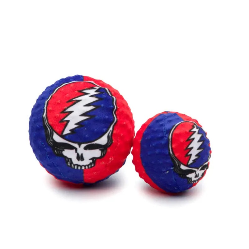 Grateful Dead SYF Faballs by FabDog Squeaky Dog Toy