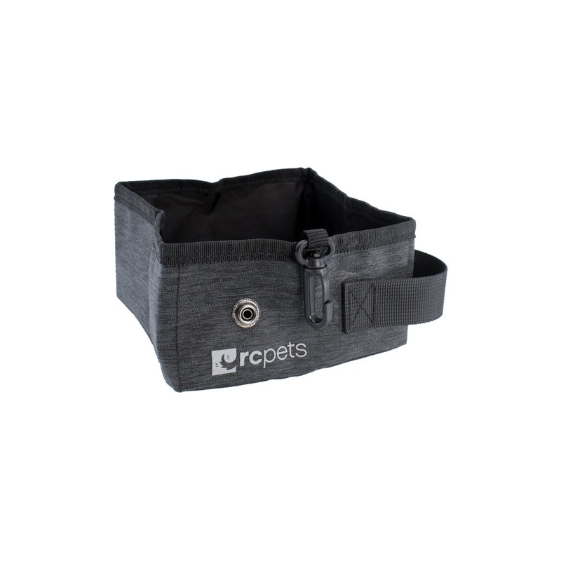 RC Pets On the Go Bowl - Heather Black