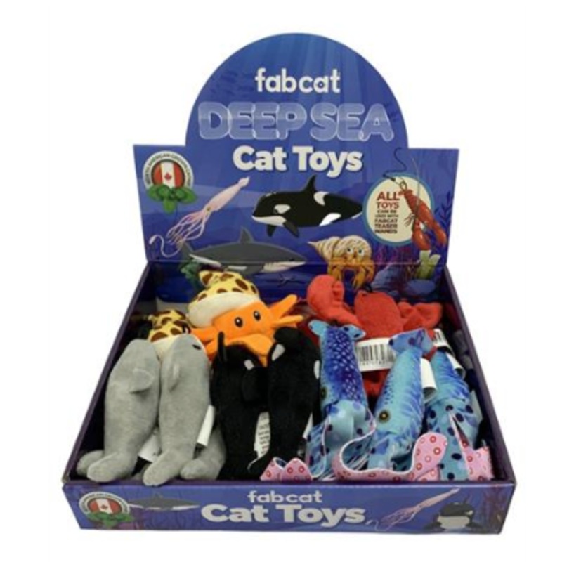 FabCat Deep Sea Cat Toys (Assorted)