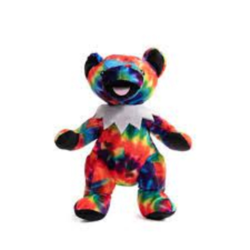 FabDog Grateful Dead Tie Dye Dancing Bear - large