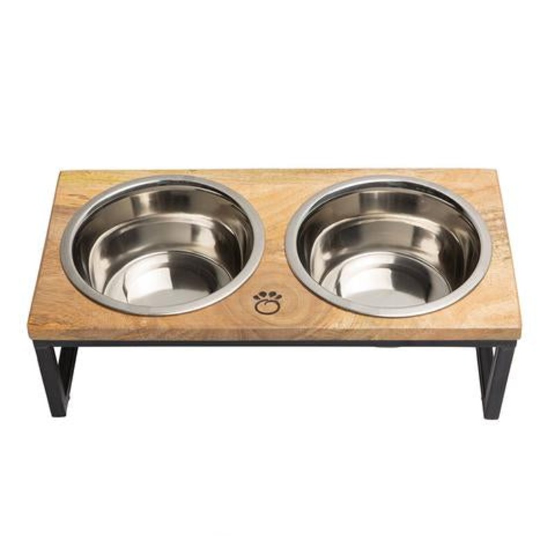 GF Pet Wood & Metal Feeder