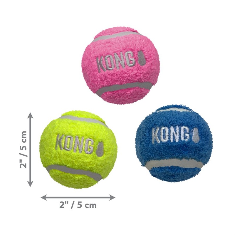 KONG Sport Softies Balls - Dog Toy/Jouets pour Chiens (Ass.)