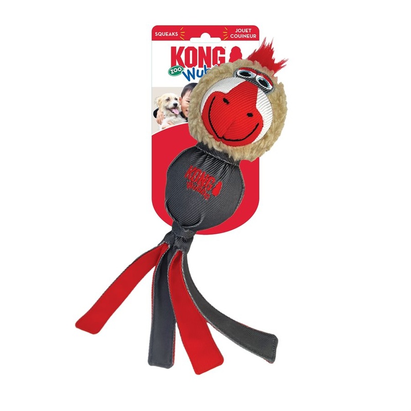 KONG Wubba Zoo - Dog Toy/Jouet pour Chien (Large)