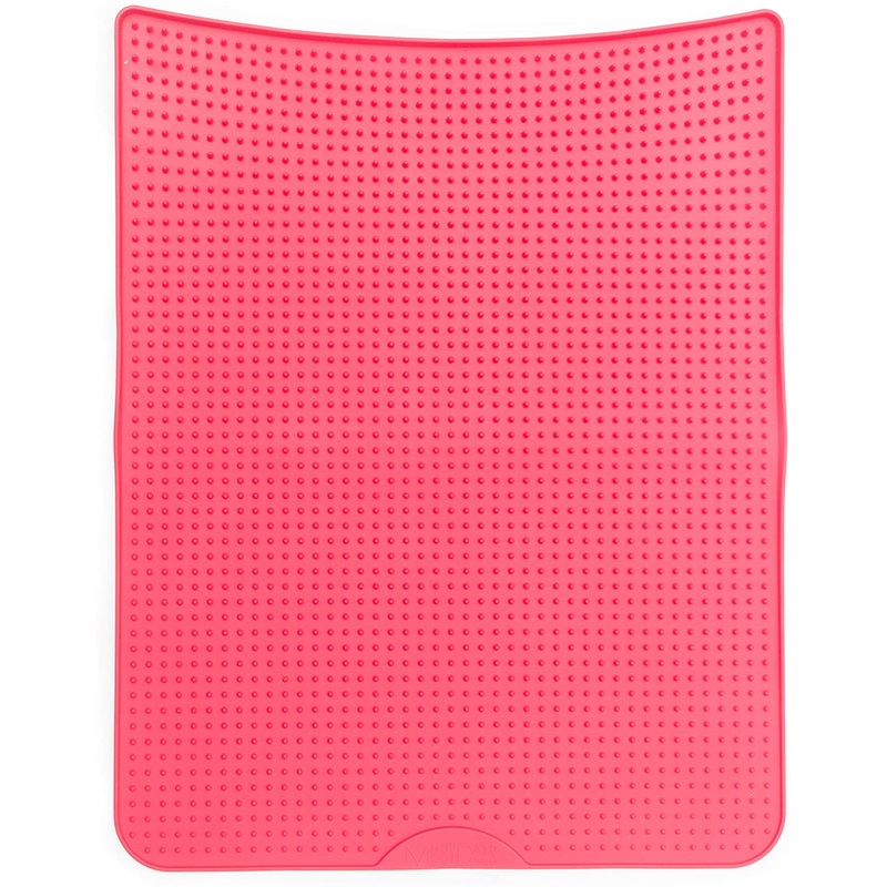 Messy Cats Silicone Litter Mat w/Graduated Spikes, 18"x14"