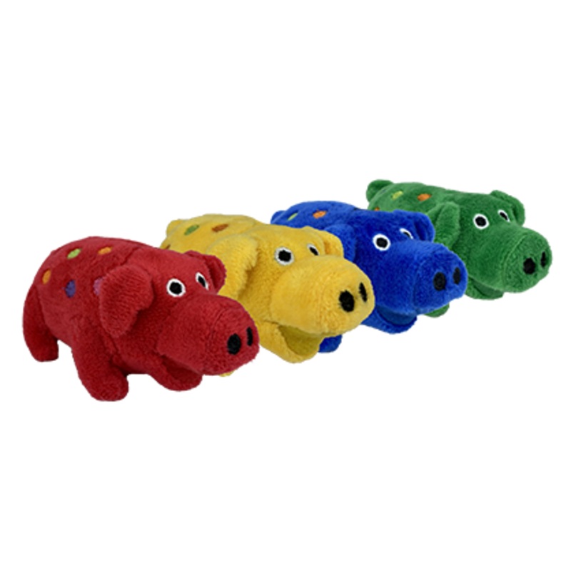 Multipet Minipet Plush Goblet 4" Dog Toy (Assorted)