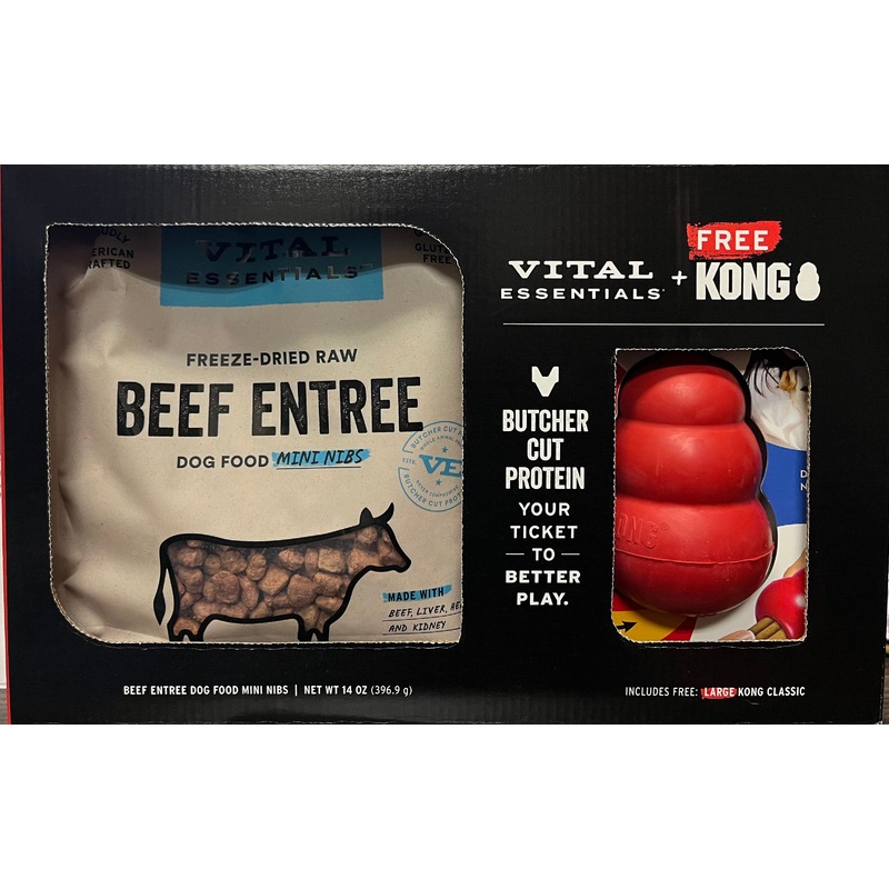 Vital Essentials + Free Kong/Kong gratuit