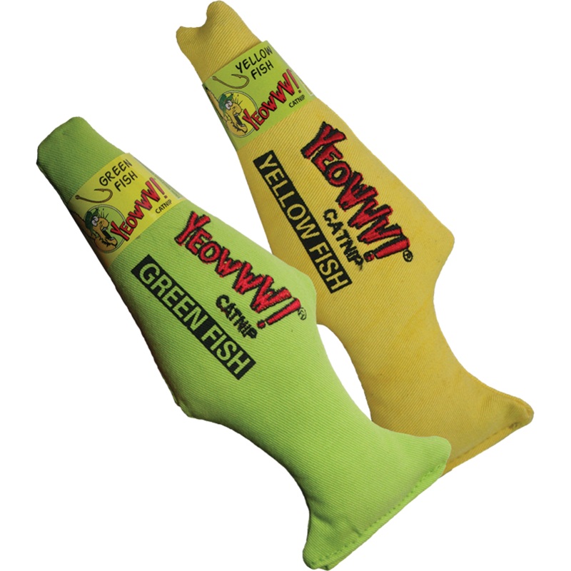 YEOWWW! Green & Yellow Fish