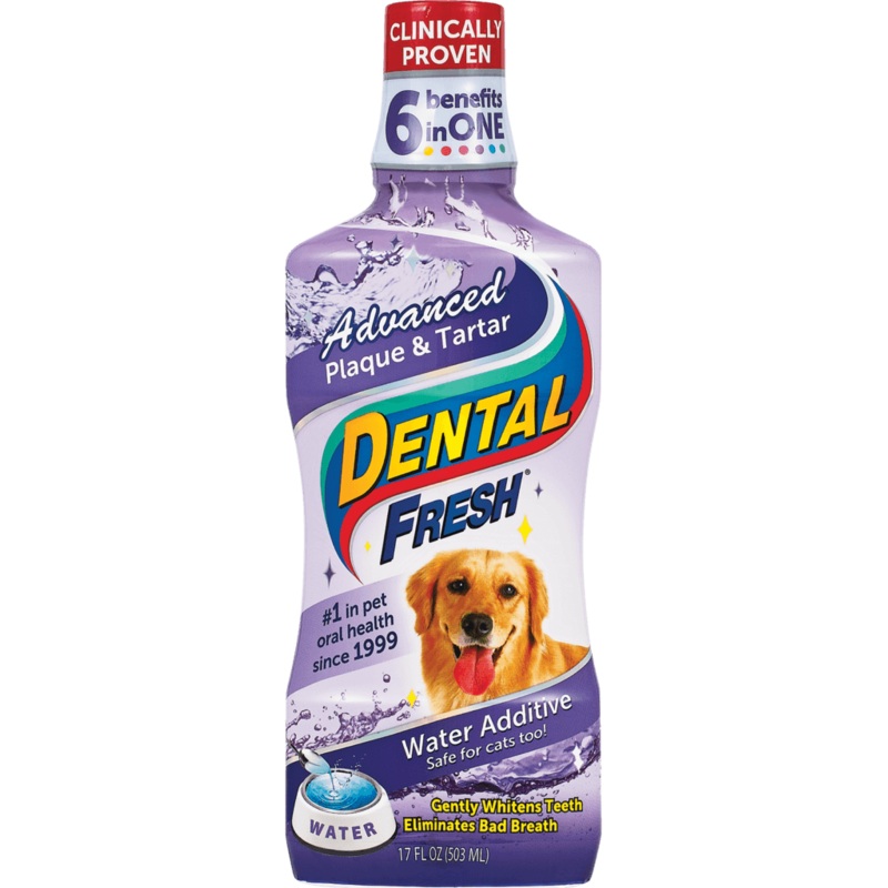 Dental Fresh Advanced Plaque & Tartar Water Additive (8oz)