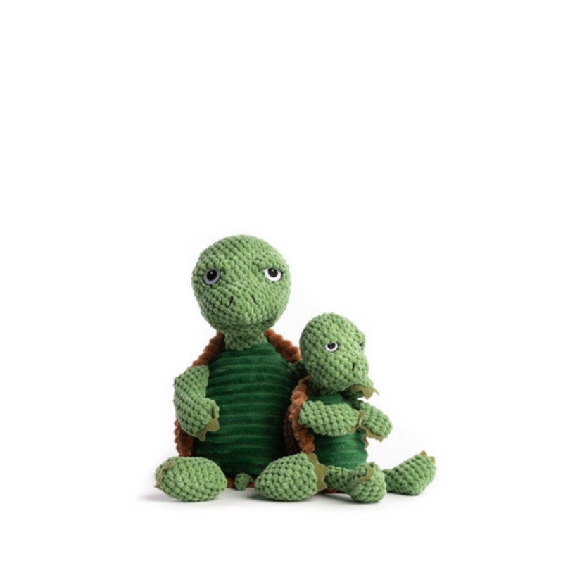 FabDog Floppies - Green & Brown Turtle