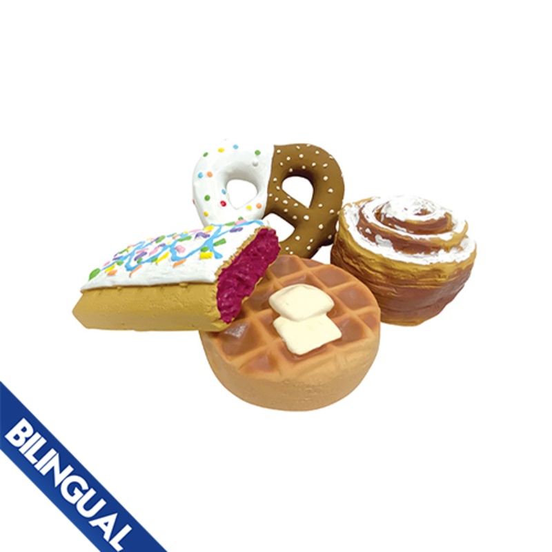 FouFit Latex Dog Toys - Desserts