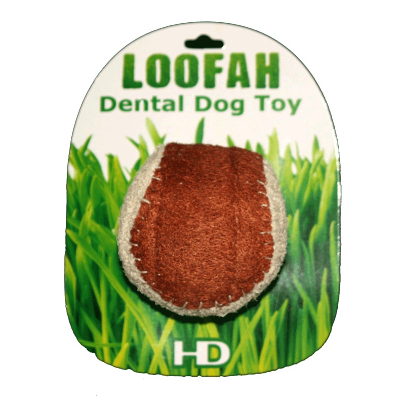 Hip Doggie Loofah Dental Toys - Balls