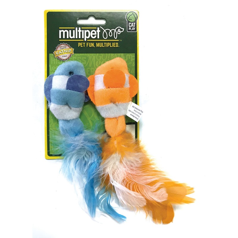 MultiPet Clown Fish (2pk) - assorted colours