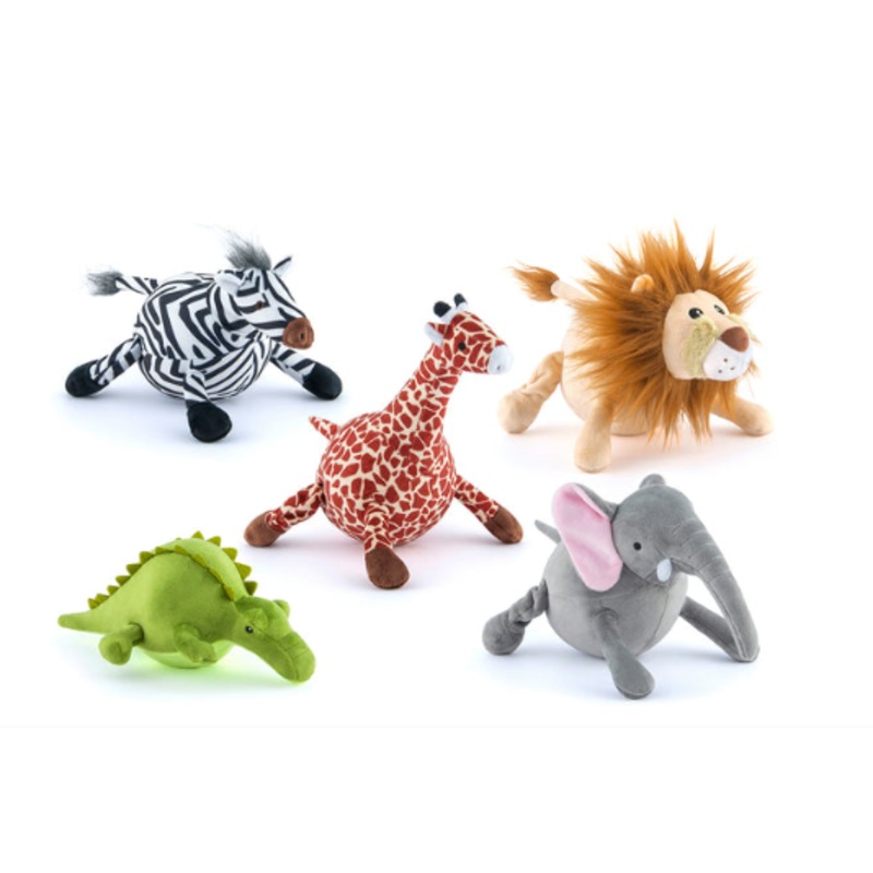 P.L.A.Y. Big 5 Out of Africa Plush Dog Toys