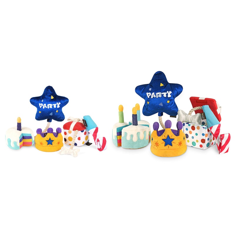 P.L.A.Y. - Party Time Collection Plush Dog Toys