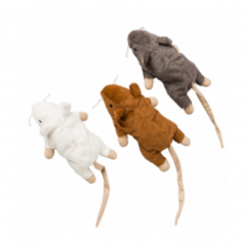 SPOT Super Mouse Sam w/Ctnip (11") assorted colours
