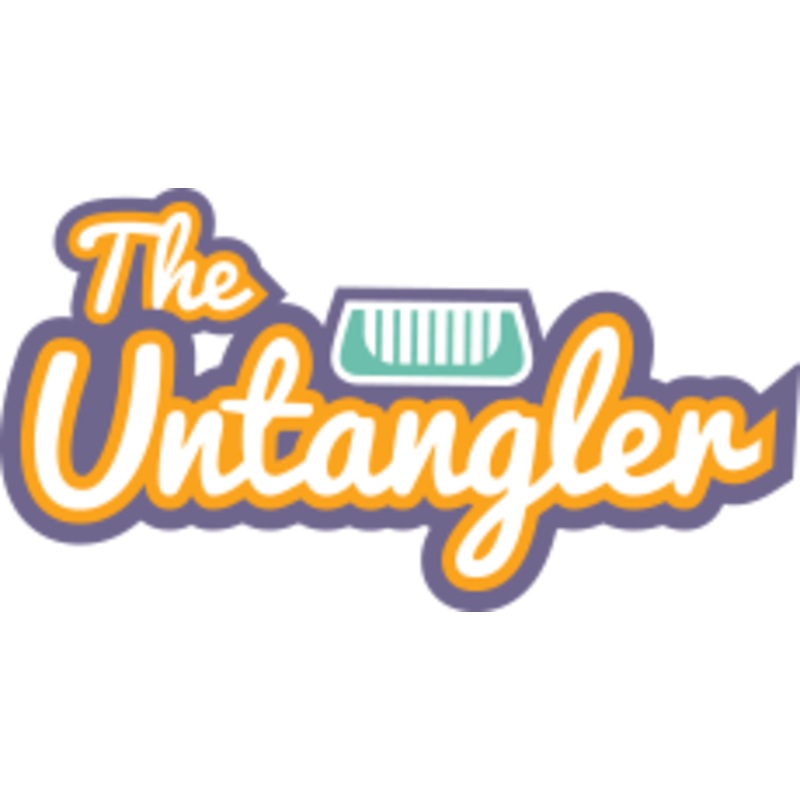 Untangler Combs with rotating stainless steel teeth