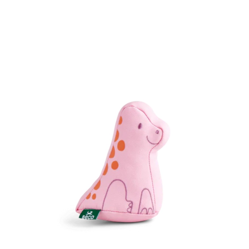 Beco Recycled Soft Baby Dinosaur Dog Toy