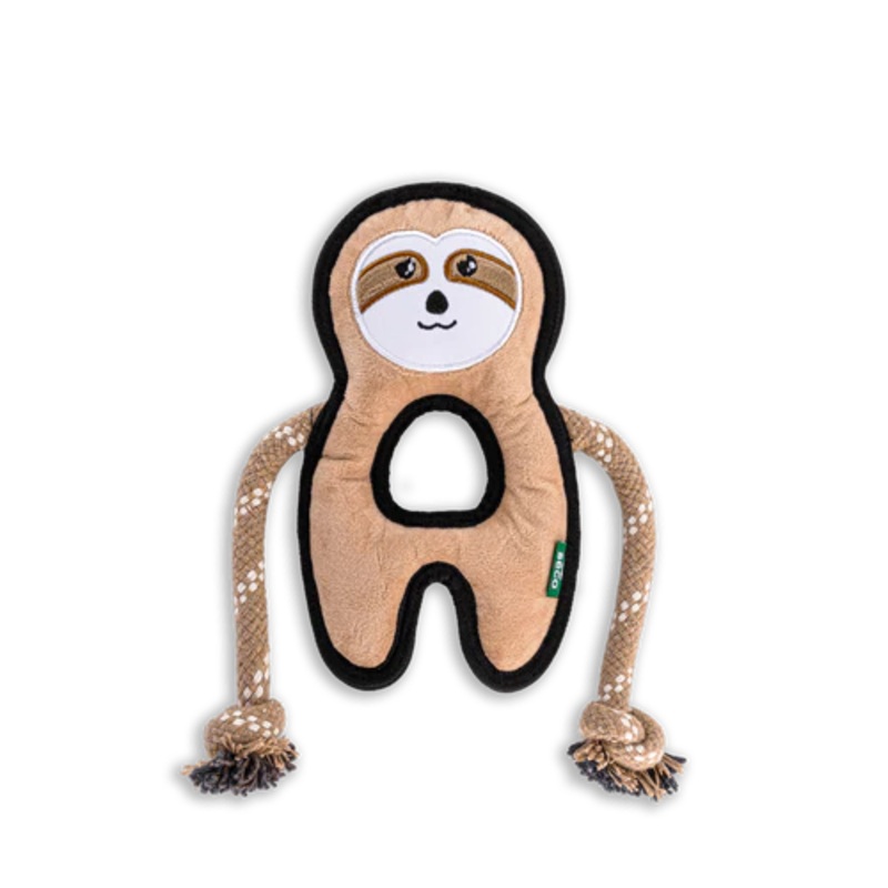Beco  Rough & Tough Recycled Sloth Dog Toy