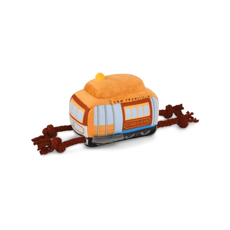 Canine Commute San Pup-cisco Cable Car Dog Toy By P.L.A.Y