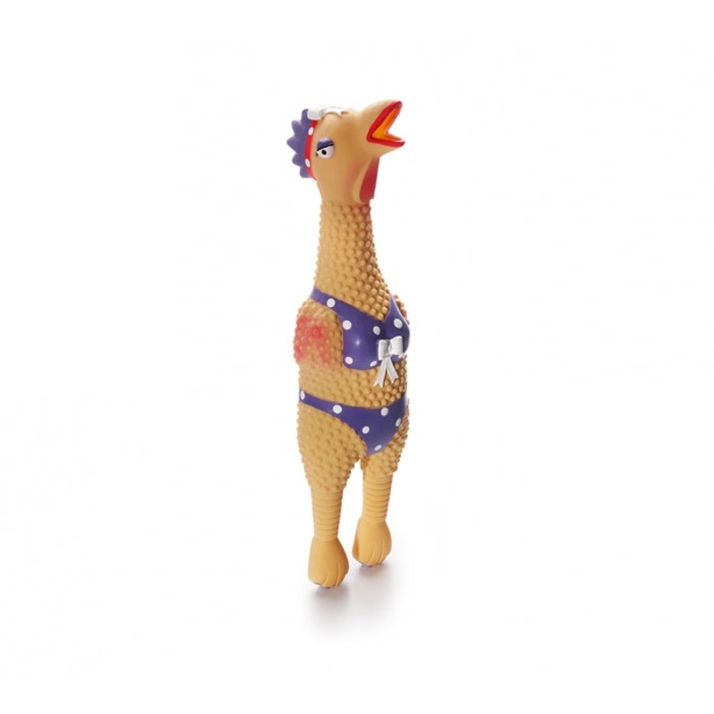 Charming Pet Latex Chickens