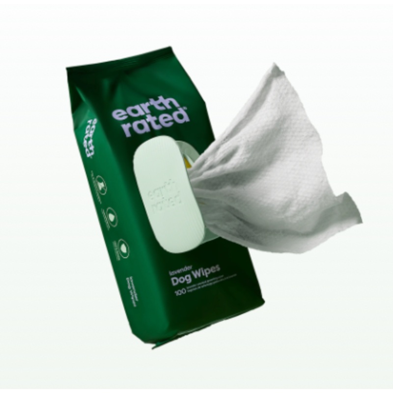 Earth Rated - Pet Grooming Wipes/Lingettes de toilettage (100)