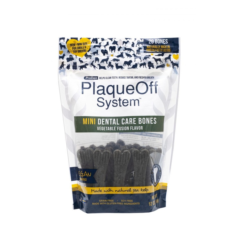 Naturvet ProDen PlaqueOff System Mini Dental Care Bones for Dogs (20ct)