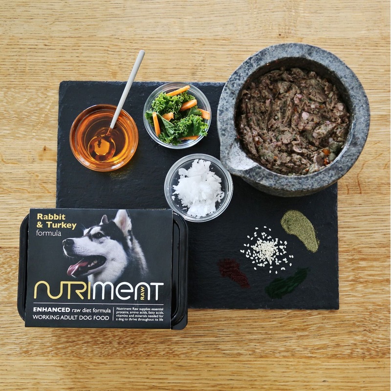 Nutriment Raw - Rabbit with Turkey 500g (Frozen Click & Collect Only)